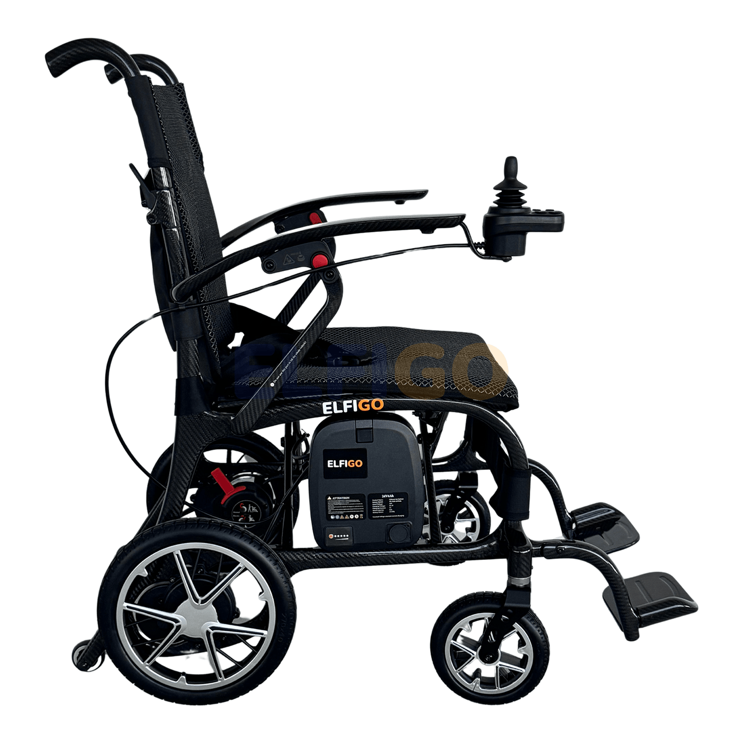 Ultra - Lite Carbon Electric Powered Motorised Wheelchair (11.7 kg) - ELFIGO Mobility Australia - Electric Wheelchair