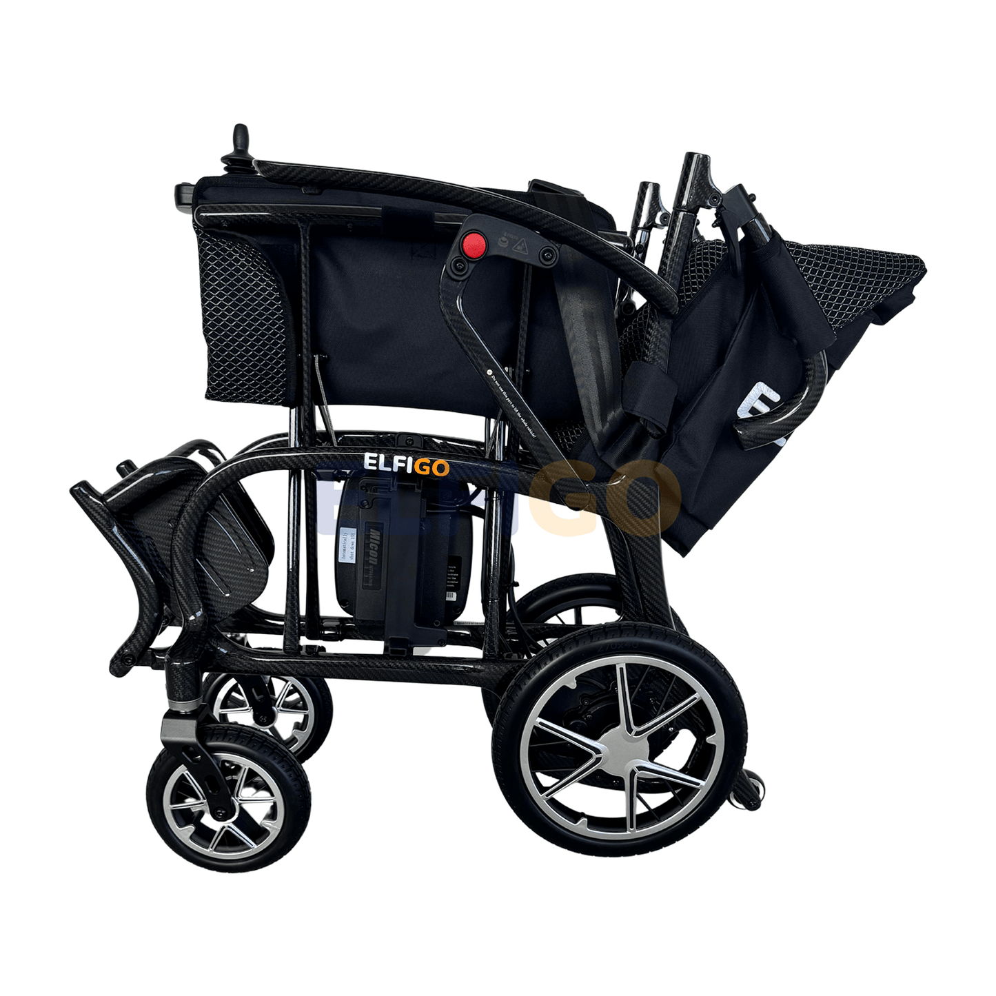 Ultra - Lite Carbon Electric Powered Motorised Wheelchair (11.7 kg) - ELFIGO Mobility Australia - Electric Wheelchair