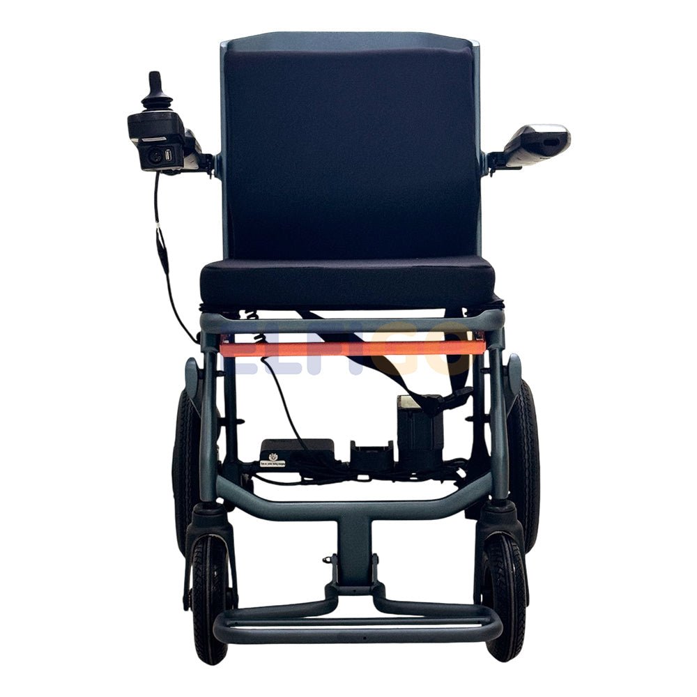 Black Diamond Electric Powered Motorised Wheelchair (11 kg) - ELFIGO Mobility Australia - Electric Wheelchair