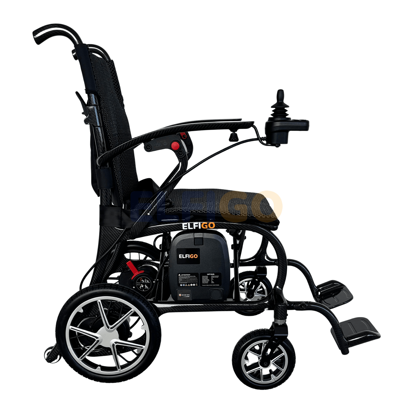Ultra - Lite Carbon Electric Powered Motorised Wheelchair (11.7 kg) - ELFIGO Mobility Australia - Electric Wheelchair
