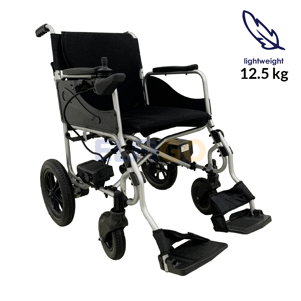 Ultra - Lite Air Electric Powered Motorised Wheelchair (12.5 kg) - ELFIGO Mobility Australia - Electric Wheelchair