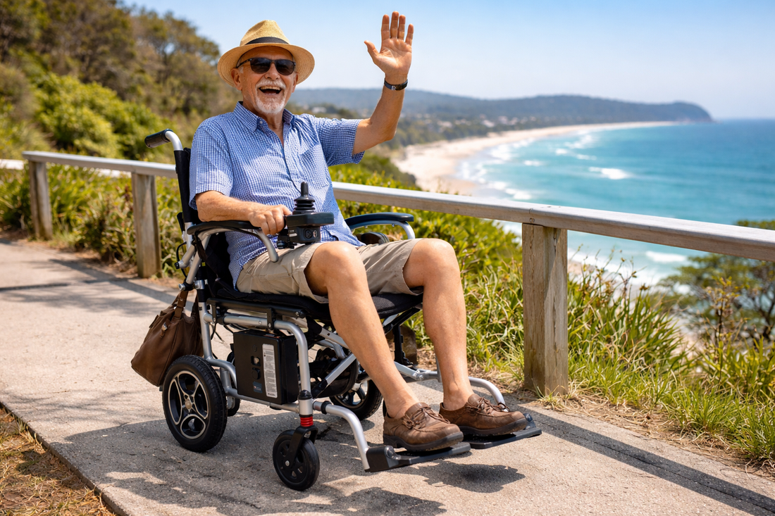 Portable Electric Wheelchairs in Australia: Best Options for Car Trips, Holidays & Weekend Getaways - ELFIGO Mobility Australia