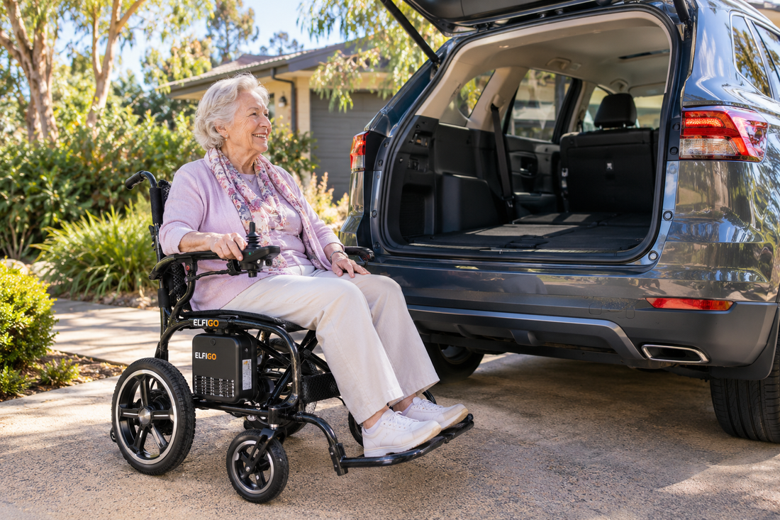 How to Transport an Electric Wheelchair in a Car: What Australian Families Should Know - ELFIGO Mobility Australia