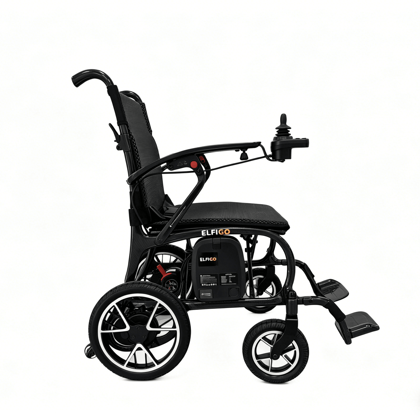 Ultra - Lite Carbon BW Electric Powered Motorised Wheelchair PMA (13.3 kg) - ELFIGO Mobility Australia - Electric Wheelchair