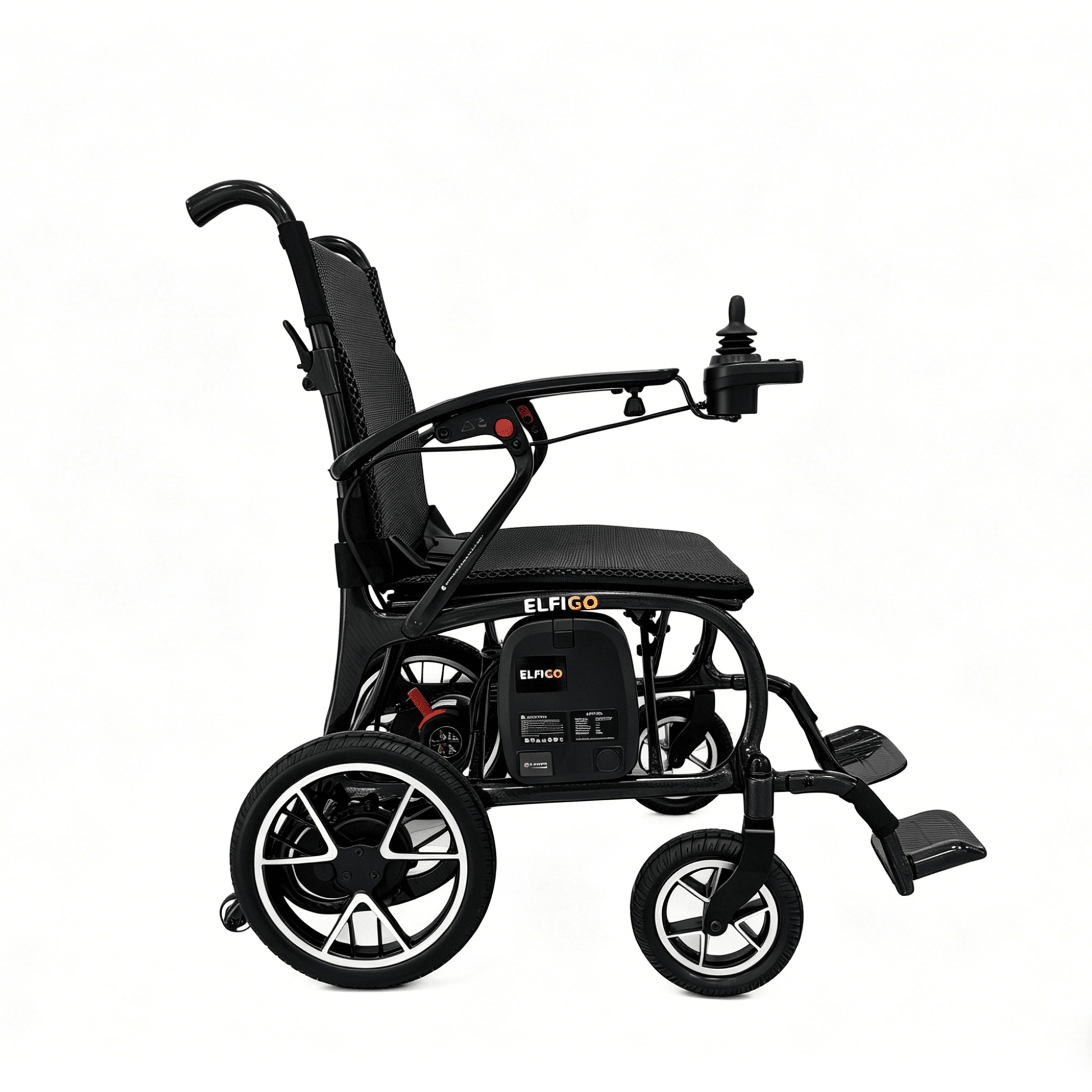 Ultra - Lite Carbon BW Electric Powered Motorised Wheelchair PMA (13.3 kg) - ELFIGO Mobility Australia - Electric Wheelchair