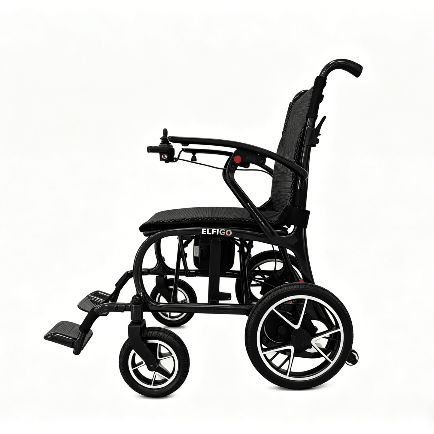 Ultra - Lite Carbon BW Electric Powered Motorised Wheelchair PMA (13.3 kg) - ELFIGO Mobility Australia - Electric Wheelchair