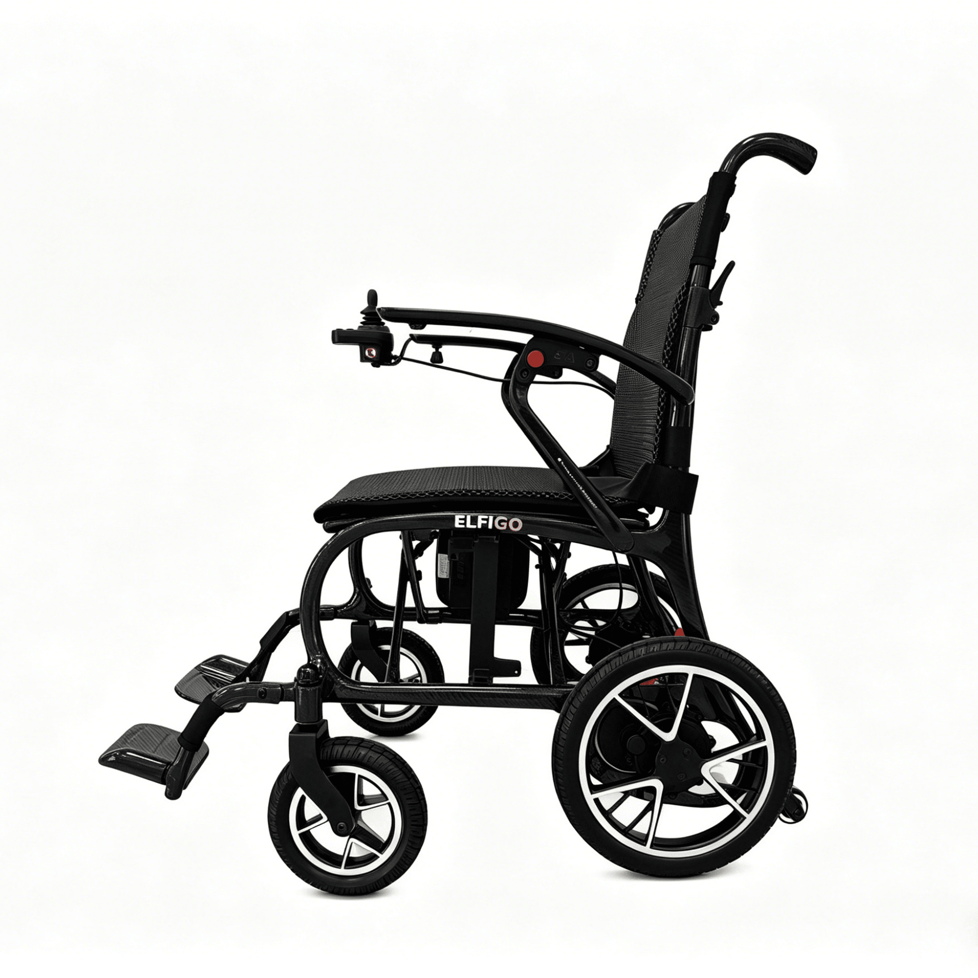 Ultra - Lite Carbon BW Electric Powered Motorised Wheelchair PMA (13.3 kg) - ELFIGO Mobility Australia - Electric Wheelchair