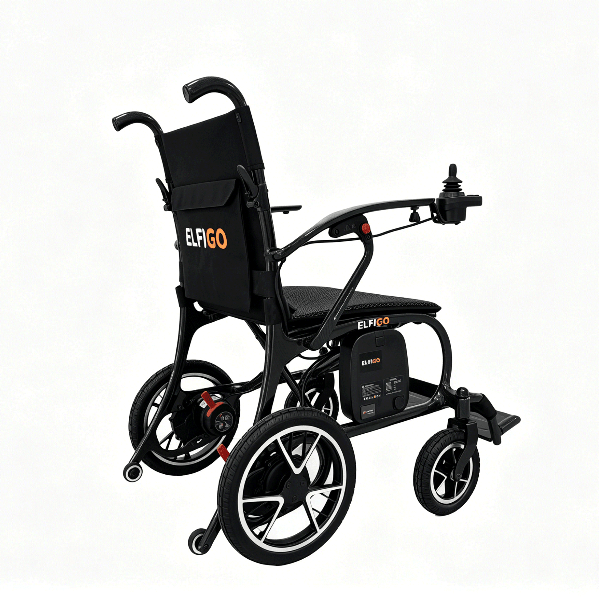 Ultra - Lite Carbon BW Electric Powered Motorised Wheelchair PMA (13.3 kg) - ELFIGO Mobility Australia - Electric Wheelchair
