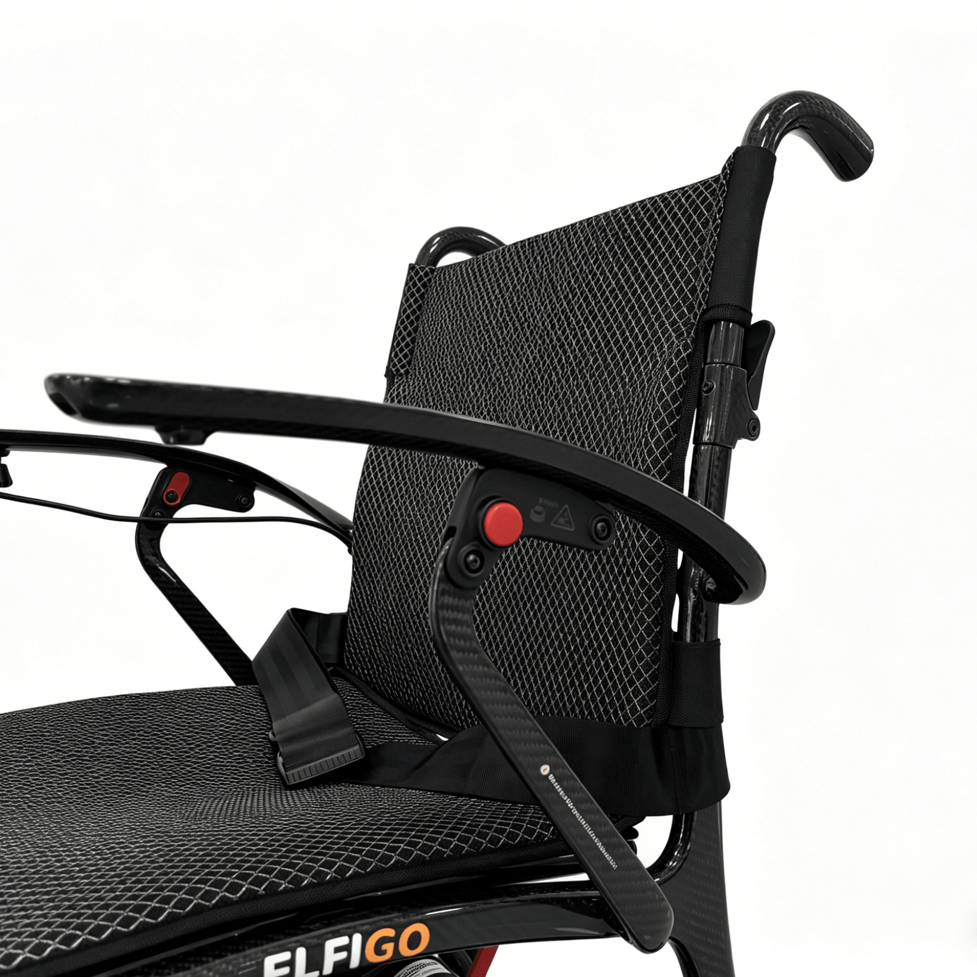 Ultra - Lite Carbon BW Electric Powered Motorised Wheelchair PMA (13.3 kg) - ELFIGO Mobility Australia - Electric Wheelchair