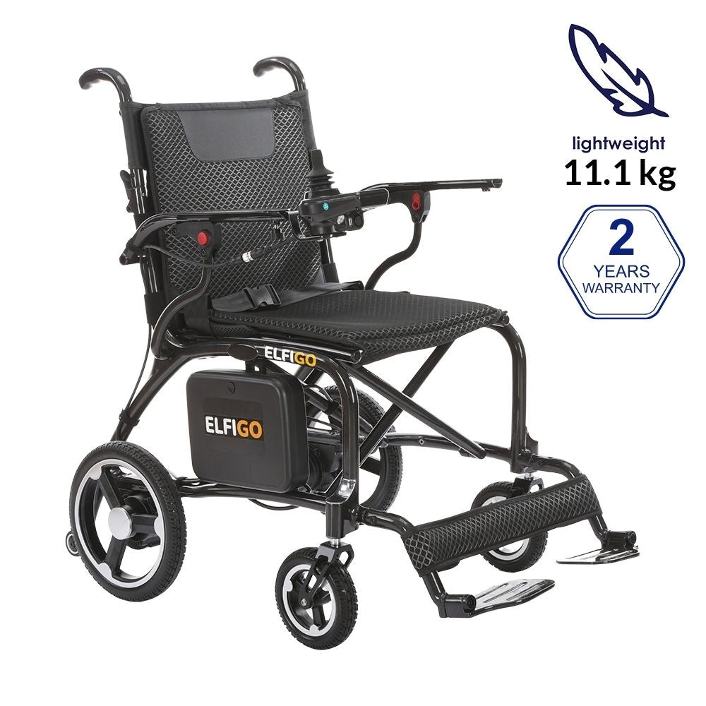 Ultra-Lite Carbon V2 Folding Electric Wheelchair (11.1 kg)